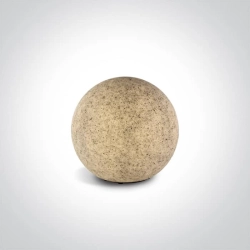 kinkiecik.pl Stone 7072 dekoracyjna lampa ogrodowa E27 20W D28cm IP65 100-240V; akcesoria do montażu w zestawie ONE LIGH