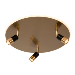JUBEL lampa sufitowa Ø 48 cm LED 2700 K złoty mat / mosiądz 71101/48/02 Lucide - zdjęcie produktu