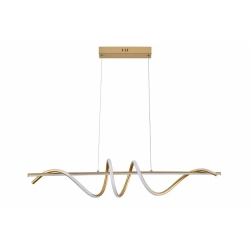 Lampa wisząca Serpent złoty malowany 339701-09 Reality