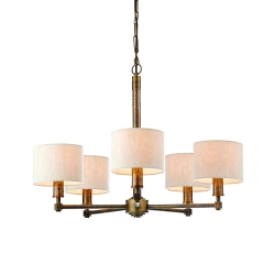 kinkiecik.pl Lampa wisząca Indara 5LT Pendant 71345 ENDON