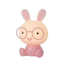 DODO Rabbit Lampa stołowa dziecięca LED Dim. 1x3W 3 StepDim Pink 71591/03/66 Lucide - zdjęcie produktu