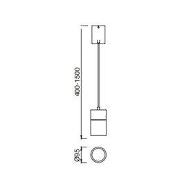 Lampa wisząca Mantra Aruba 5623MA - zdjęcie dodatkowe 1