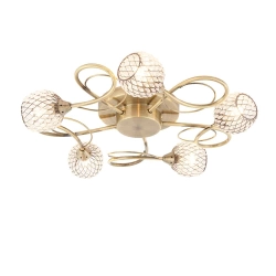 kinkiecik.pl Lampa sufitowa Aherne 5LT Semi Flush 73757 ENDON