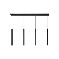 Lampa wisząca LORENZ LED Dim. 4x4W 3000K czarny 74403/04/30 Lucide - zdjęcie produktu
