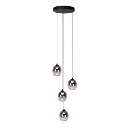 TAMINO Lampa wisząca Ø 36 cm LED Dim. 4x5,2W 3000K czarny 74419/20/30 Lucide - zdjęcie produktu