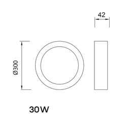 Lampa sufitowa Mantra Saona 6626MA - zdjęcie dodatkowe 1