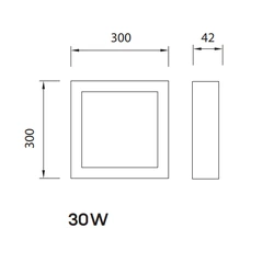 Lampa sufitowa Mantra Saona 6634MA - zdjęcie dodatkowe 1