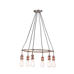 kinkiecik.pl Lampa wisząca Hal 6LT Pendant 76337 ENDON