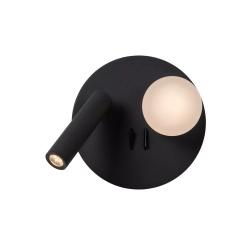 MATIZ kinkiet LED 1x3,5W 3000K Z punktem ładowania USB Czarny 77286/02/30 Lucide - zdjęcie produktu