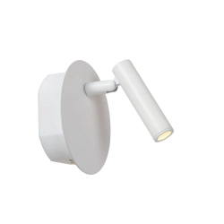 JOLIJN Kinkiet z możliwością ładowania Akumulator/baterie Ø 10,2 cm LED 1x2W 3000K Magnetyczny biały 77288/03/31 Lucide
