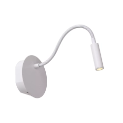 JOLIJN Kinkiet z możliwością ładowania Akumulator/baterie Ø 11 cm LED 1x2W 3000K Magnetyczny biały 77289/03/31 Lucide -