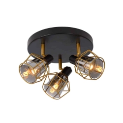 Plafon NILA 3xE14 czarny 77977/13/30 Lucide - zdjęcie produktu