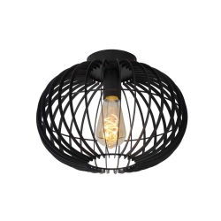 Plafon REDA Ø 32 cm 1xE27 czarny 78199/01/30 Lucide - zdjęcie produktu