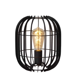 Lampa stołowa REDA Ø 22 cm 1xE27 czarny 78599/01/30 Lucide - zdjęcie produktu