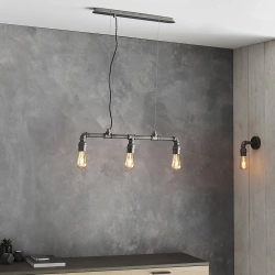 kinkiecik.pl Lampa wisząca Pipe 3LT Pendant 78764 ENDON