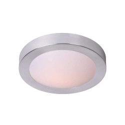 Plafon FRESH Ø 27 cm 1xE27 IP44 Satin Chrome 79158/01/12 Lucide - zdjęcie produktu