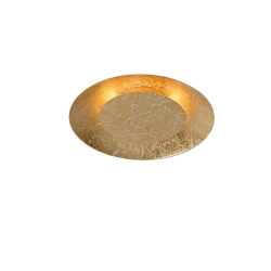 Plafon FOSKAL Ø 21,5 cm LED 1x6W 2700K złoty mat / mosiądz 79177/06/01 Lucide - zdjęcie produktu