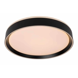 Plafon NURIA Ø 40 cm LED Dim. 1x24W 2700K 3 StepDim czarny 79182/24/30 Lucide - zdjęcie produktu