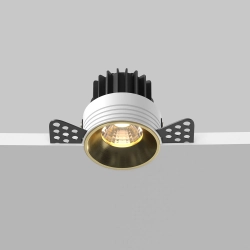 Lampa wpuszczana Round 3000K 7W 60° DL058-7W3K-TRS-BS Maytoni - zdjęcie dodatkowe 1