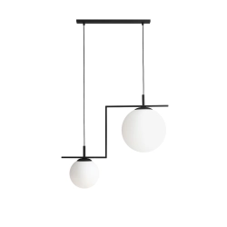 Lampa wisząca ZAC 2 CZARNY 1038H1_2 ALDEX - zdjęcie produktu