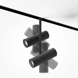 Lampa szynowa Elti Duo Exility 2700-6000K 24W 36° Dim Smart TR005-4-2X12W-DS-B Maytoni - zdjęcie dodatkowe 1