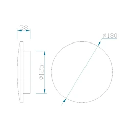 Lampa ścienna Mantra Bora Bora C0120MA - zdjęcie dodatkowe 1