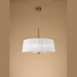 Lampa wisząca Mantra Loewe Antique Brass 4739MA - zdjęcie produktu