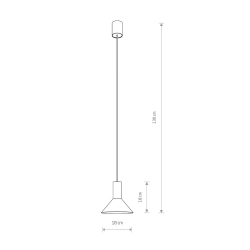 Lampa wisząca HERMANOS A 8105 Nowodvorski - zdjęcie dodatkowe 1