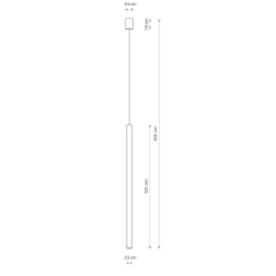 Lampa wisząca LASER 1000 SOLID BRASS I 8434 Nowodvorski - zdjęcie dodatkowe 1