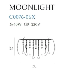 Plafon Moonlight C0076-06X - zdjęcie dodatkowe 1