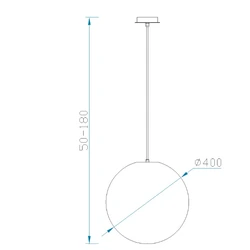 Lampa wisząca Mantra Avoriaz 1398MA - zdjęcie dodatkowe 1