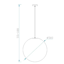 Lampa wisząca Mantra Avoriaz 1399MA - zdjęcie dodatkowe 1