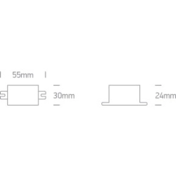 DIMMABLE DRIVER 700mA 2-4W IP66 230V 89004AT ONE LIGHT