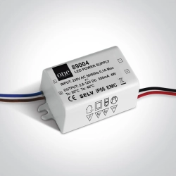 DRIVER 350mA 1-4W IP66 230V 89004 ONE LIGHT