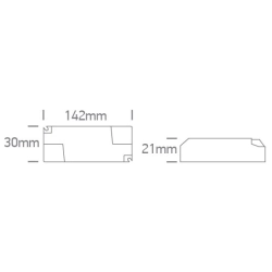 TRIAC DIMMABLE DRIVER 100/150/200/250/300/350mA 230V 89009UT ONE LIGHT