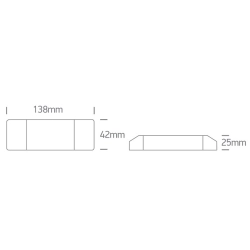 DALI / PUSH TO DIM DRIVER CC IP20 230V 89044L ONE LIGHT