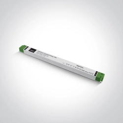 Sterownik napięcia stałego 75 W 24 V DC, smukła obudowa, idealny do montażu wewnątrz profilu, stopień ochrony IP20 89075
