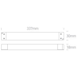 Sterownik napięcia stałego TRIAC z możliwością ściemniania, 20-100 W, 24 V DC, IP20 89100VLT ONE LIGHT