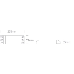 Sterownik napięcia stałego 200 W 48 V DC, IP20 89200X ONE LIGHT