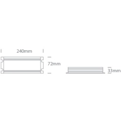 Sterownik napięcia stałego 300 W 24 V DC, wodoodporny IP67 89300VP ONE LIGHT