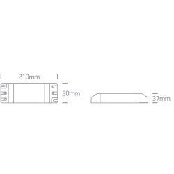 Sterownik napięcia stałego 320 W 48 V DC, IP20 89320X ONE LIGHT