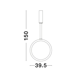 Lampa wisząca AUTLAN LE42771 Luces Exclusivas - zdjęcie dodatkowe 1