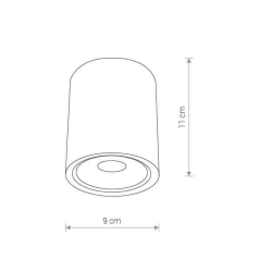 Plafon EDESA LED WHITE M 9108 Nowodvorski IP54 - zdjęcie dodatkowe 1