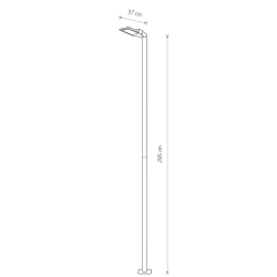 Lampa stojąca PATHWAY LED L 9125 Nowodvorski - zdjęcie dodatkowe 1