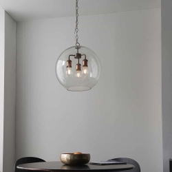 Kinkiecik.pl Lampa wisząca HAL 3LT PENDANT 92988 ENDON
