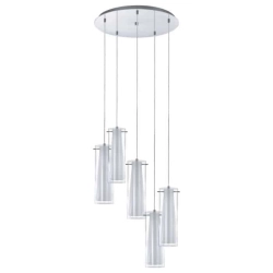 Lampa wisząca 5 płomienna PINTO 93003 - zdjęcie dodatkowe 1