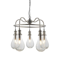 kinkiecik.pl Lampa wisząca HADASSA 5LT PENDANT 93433 ENDON