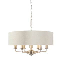 kinkiecik.pl Lampa wisząca HIGHCLERE 6LT PENDANT 94357 ENDON