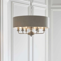 kinkiecik.pl Lampa wisząca HIGHCLERE 6LT PENDANT 94357 ENDON