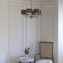 kinkiecik.pl Lampa wisząca HIGHCLERE 6LT PENDANT 94381 ENDON